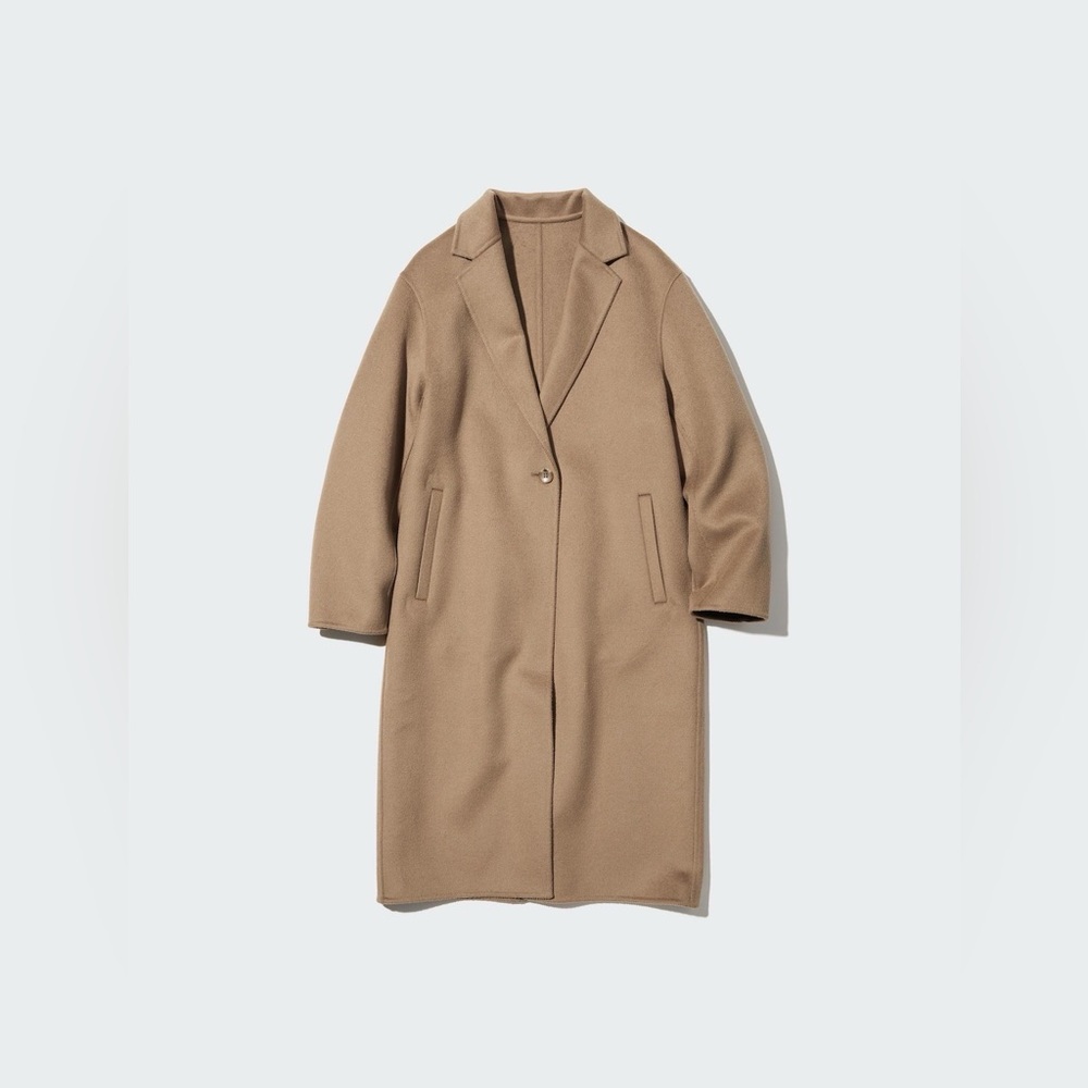 Uniqlo Women's Double Face Long Coat (Sz XS)